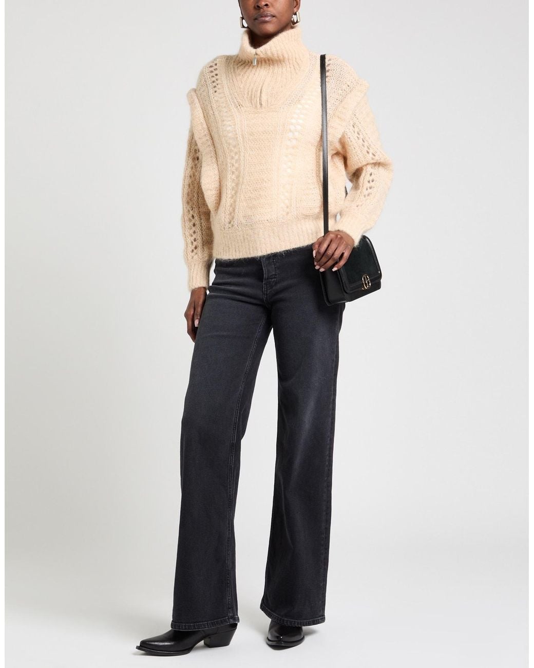 Ba&sh Natural Turtleneck