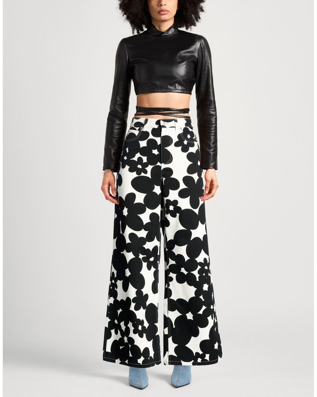 Marni White Pants Cotton