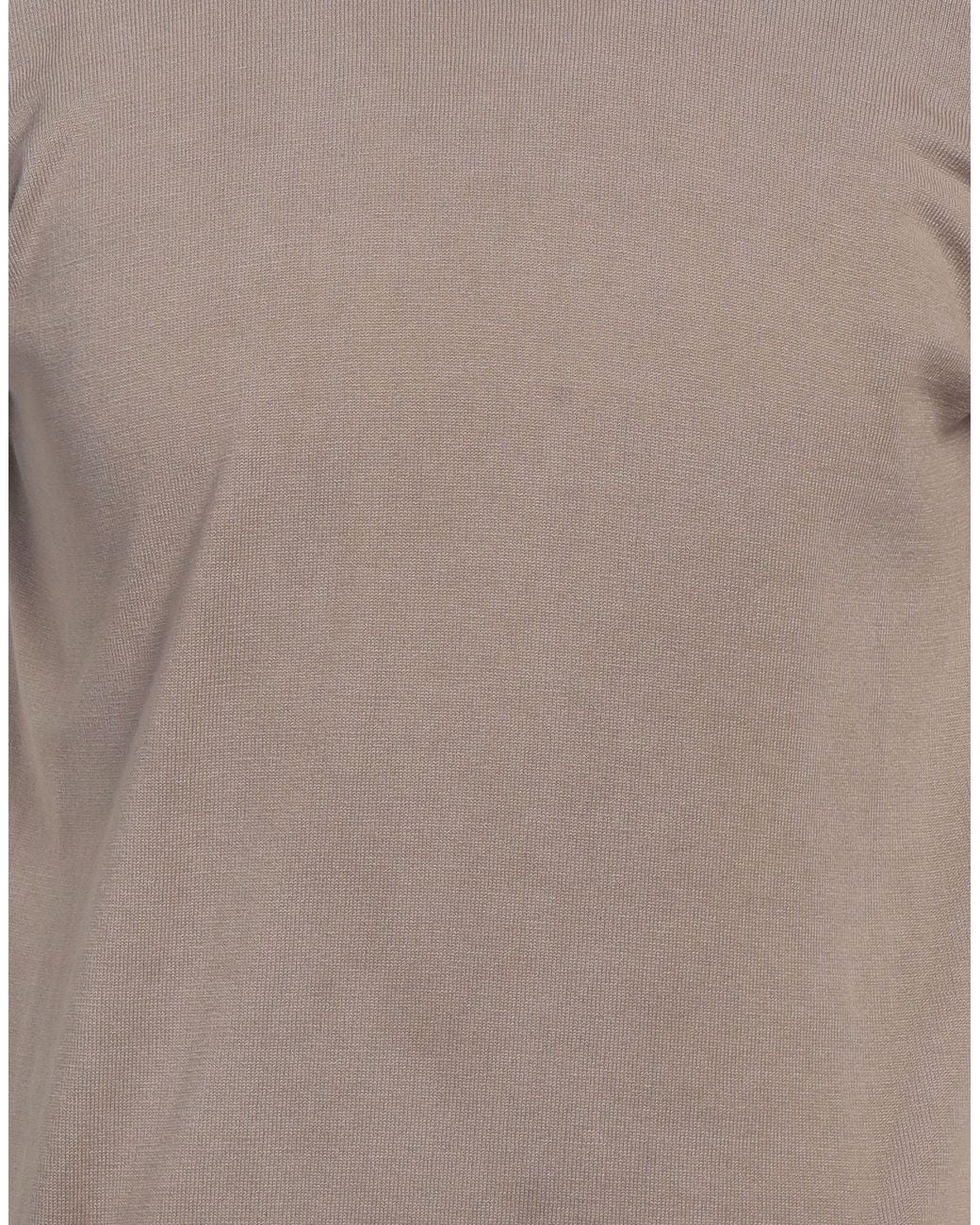 Alpha Studio Natural Sand Sweater Cotton for men