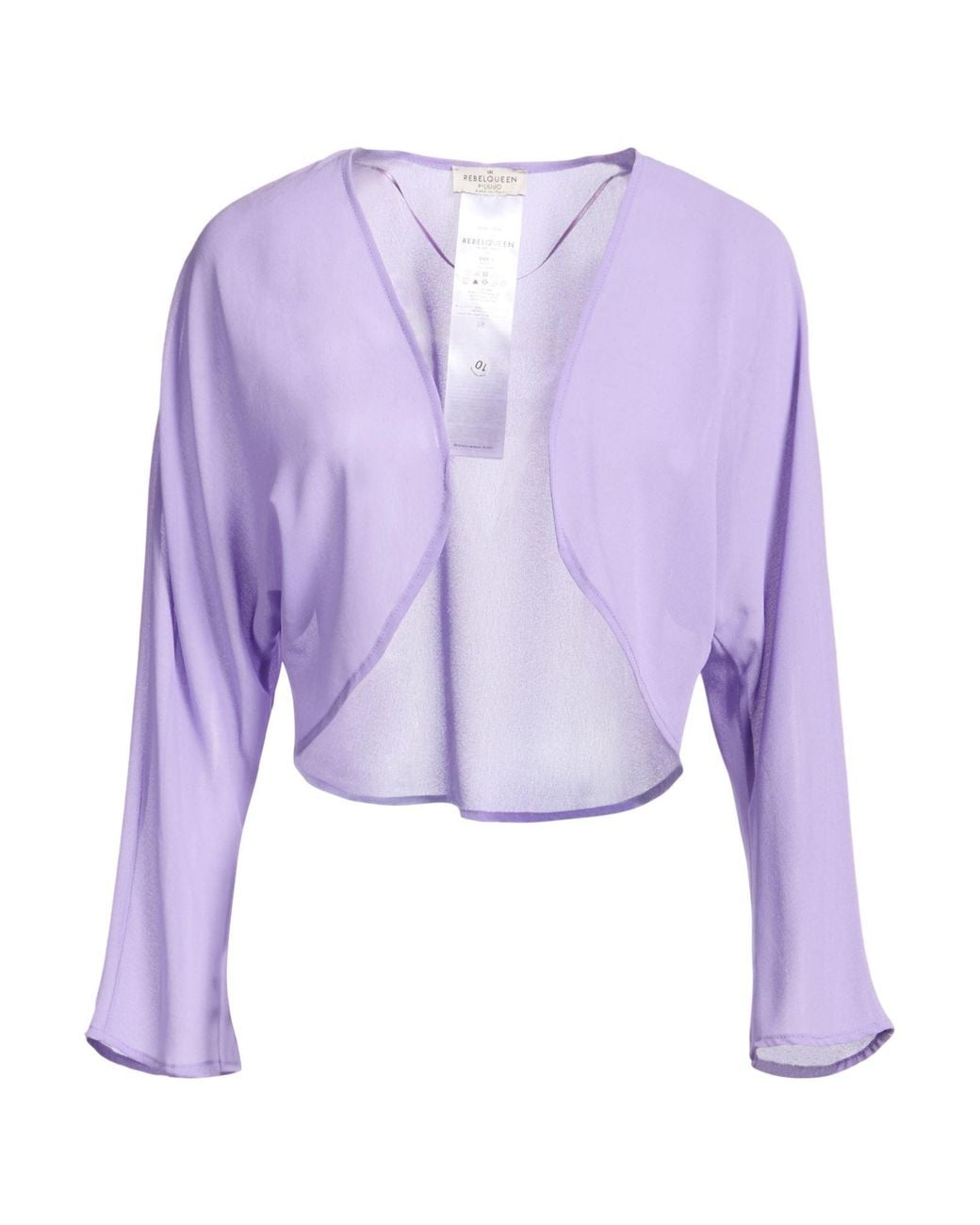 Rebel Queen Purple Lilac Shrug Polyester
