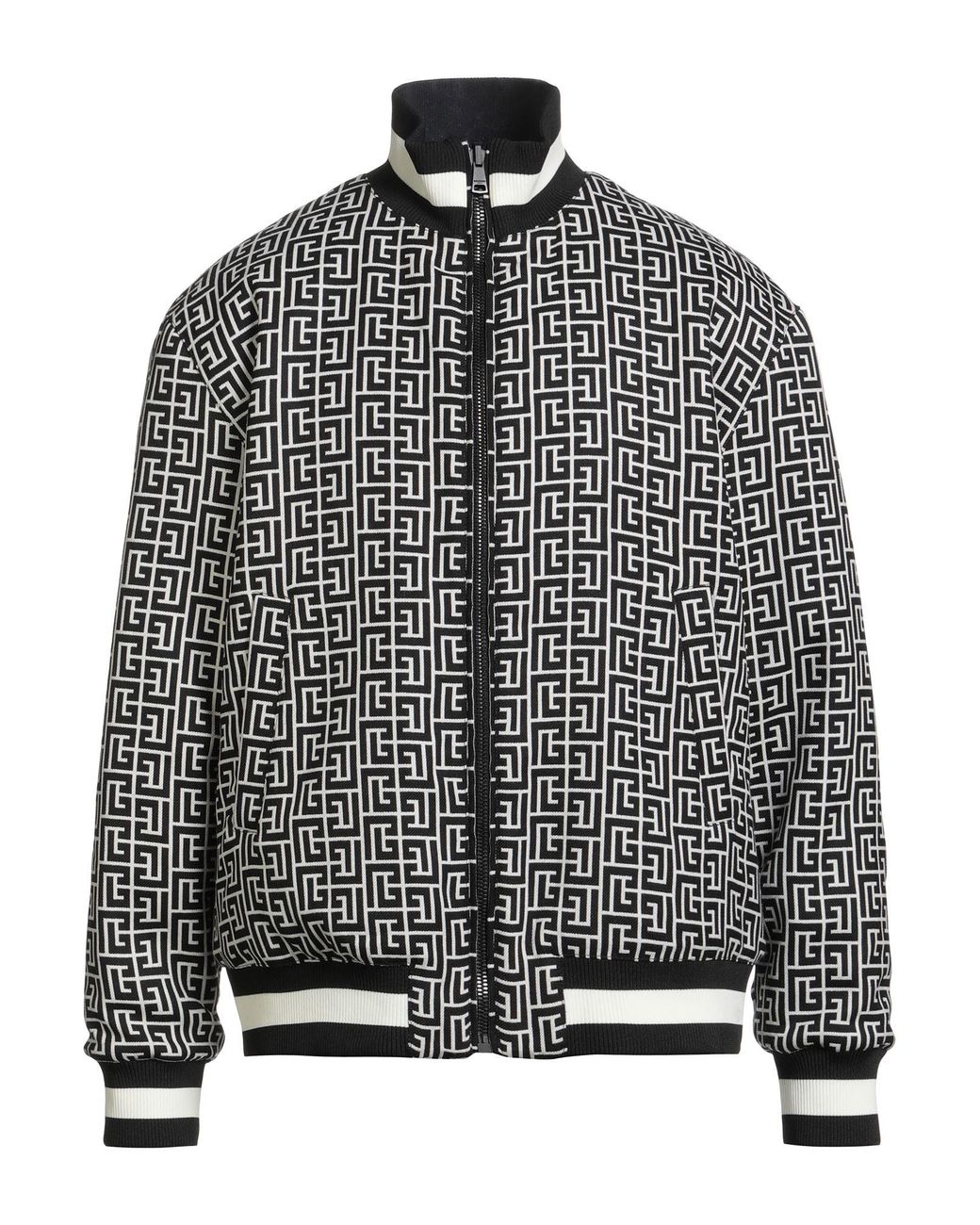 Balmain Gray Jacket for men