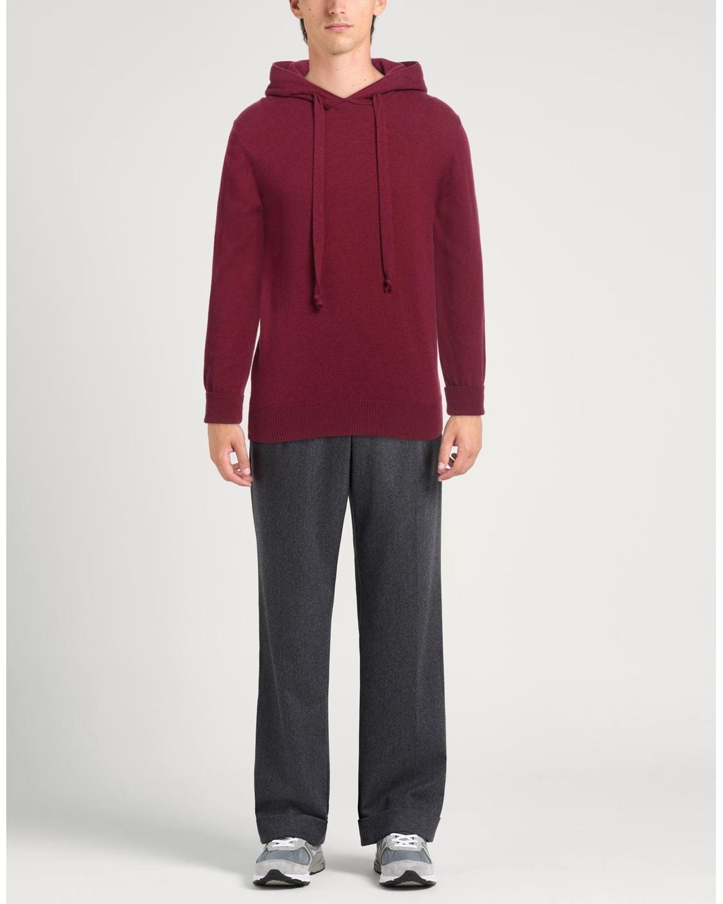 Alpha Studio Red Sweater for men