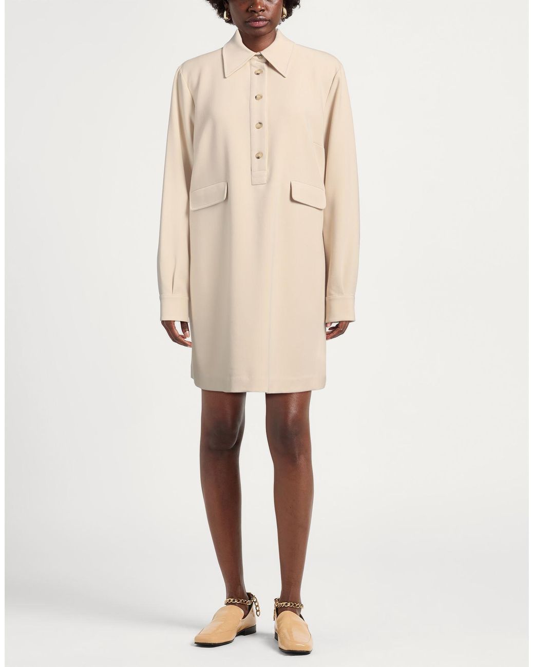 Ottod'Ame Natural Mini Dress