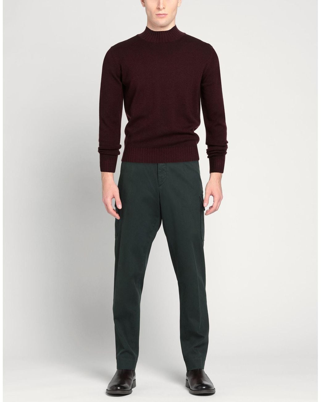 FILIPPO DE LAURENTIIS Red Turtlenecks for men
