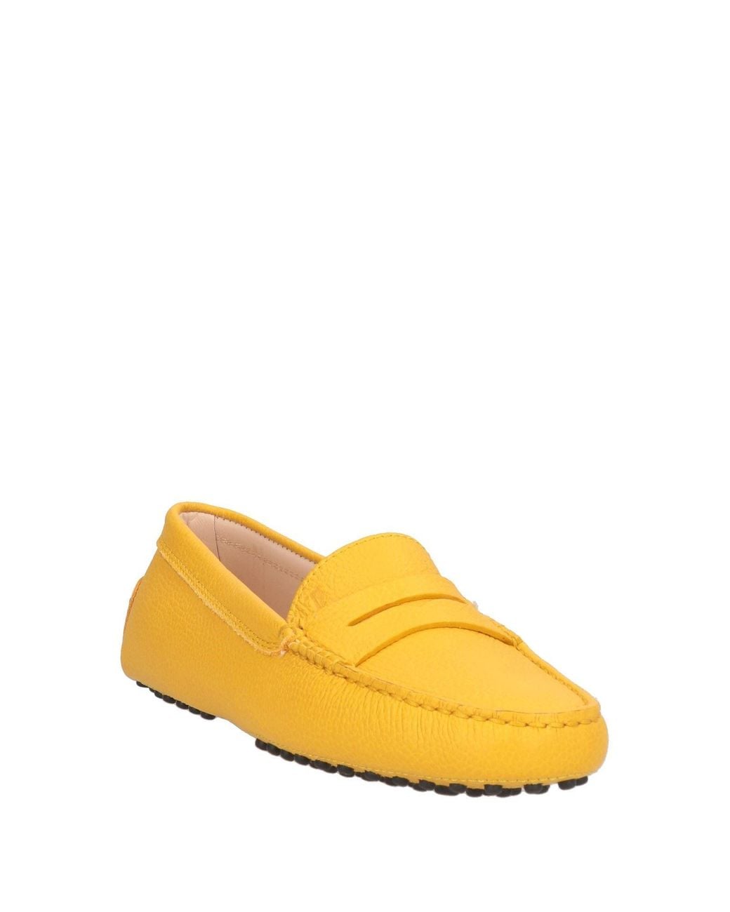 Tod's Yellow Loafer