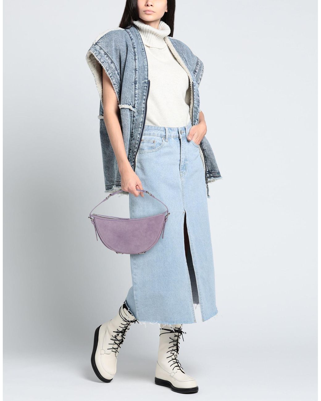 By Far Purple Handbag