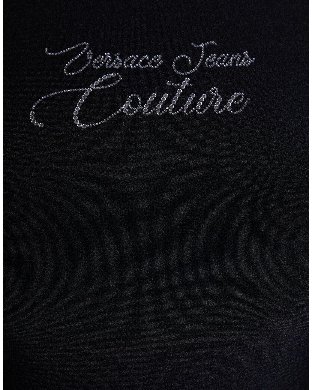 Versace Jeans Couture Blue Bodysuit Polyamide, Elastane