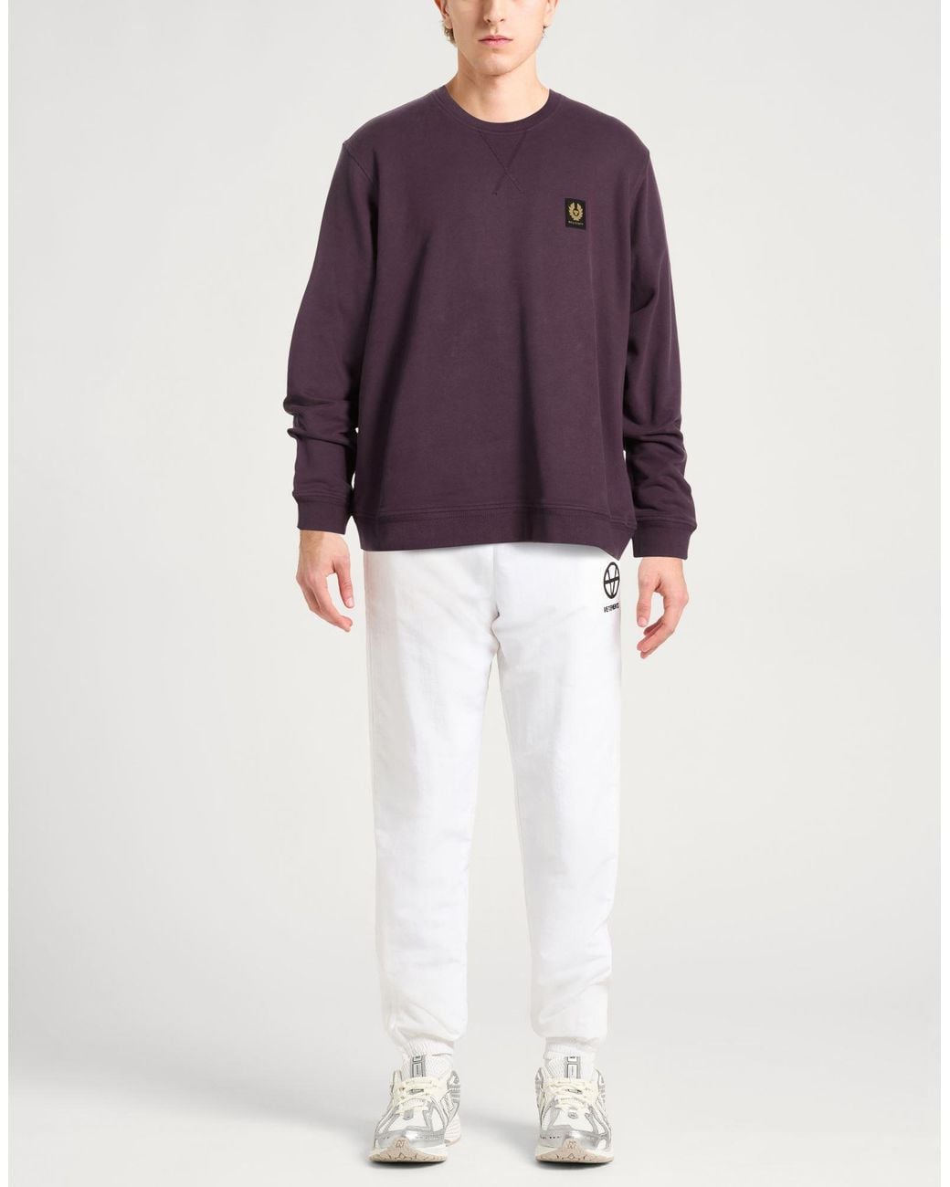 Belstaff Purple Sweatshirt for men