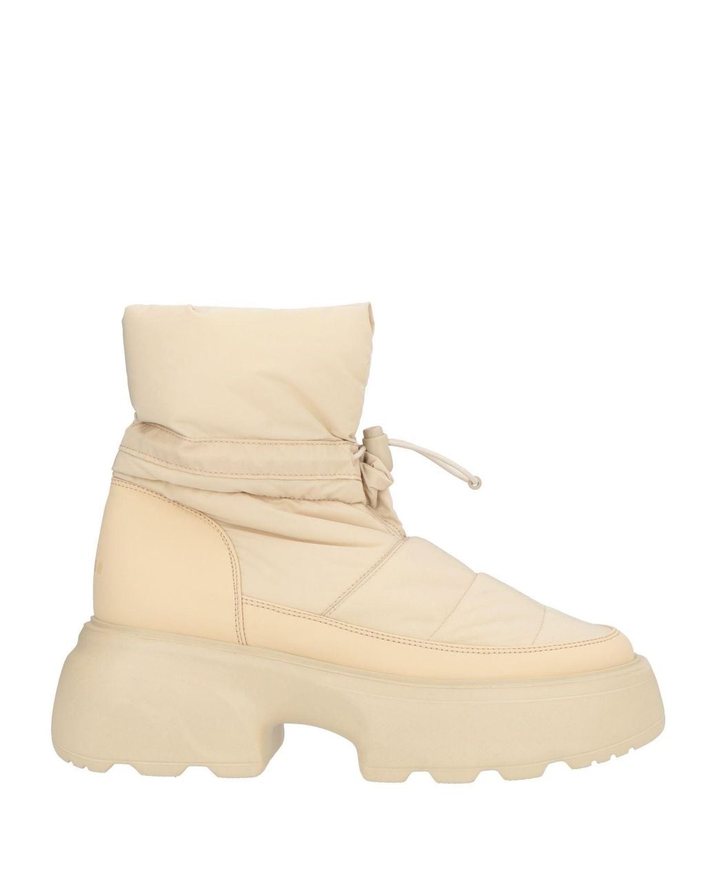Copenhagen Shoes Natural Ankle Boots Recycled Nylon