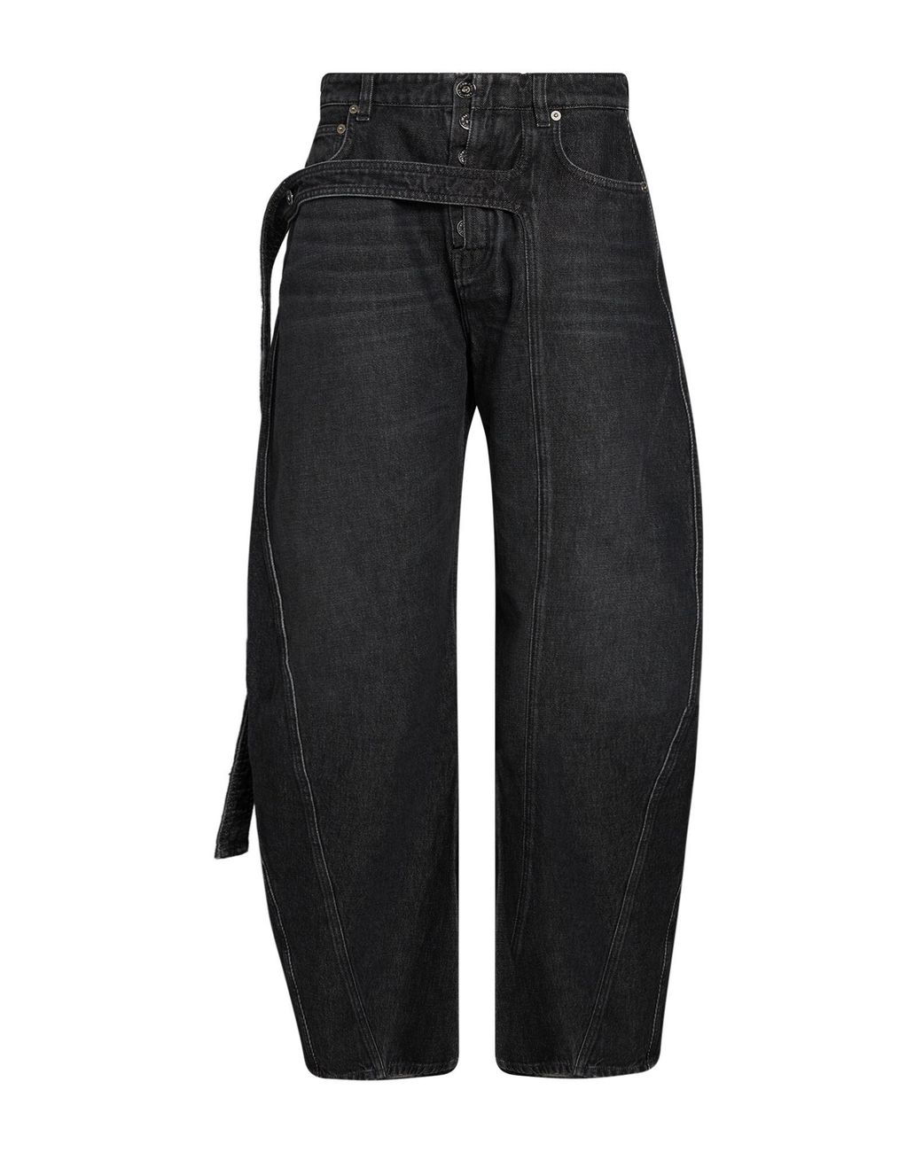 Jean Paul Gaultier Black Jeans Cotton
