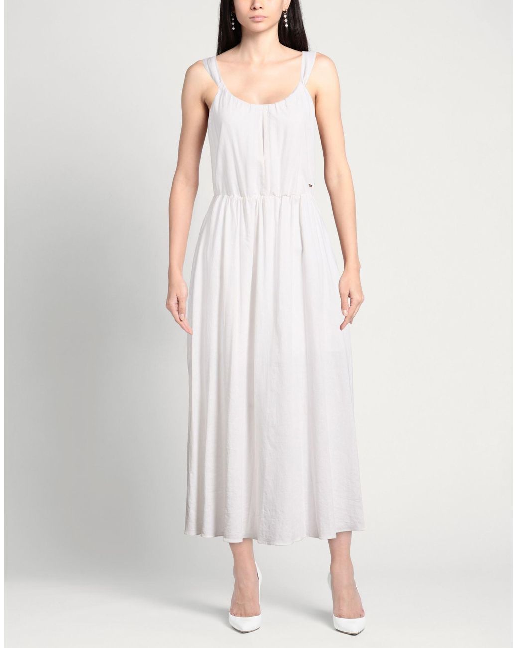 ARMANI EXCHANGE White Maxi Dresses
