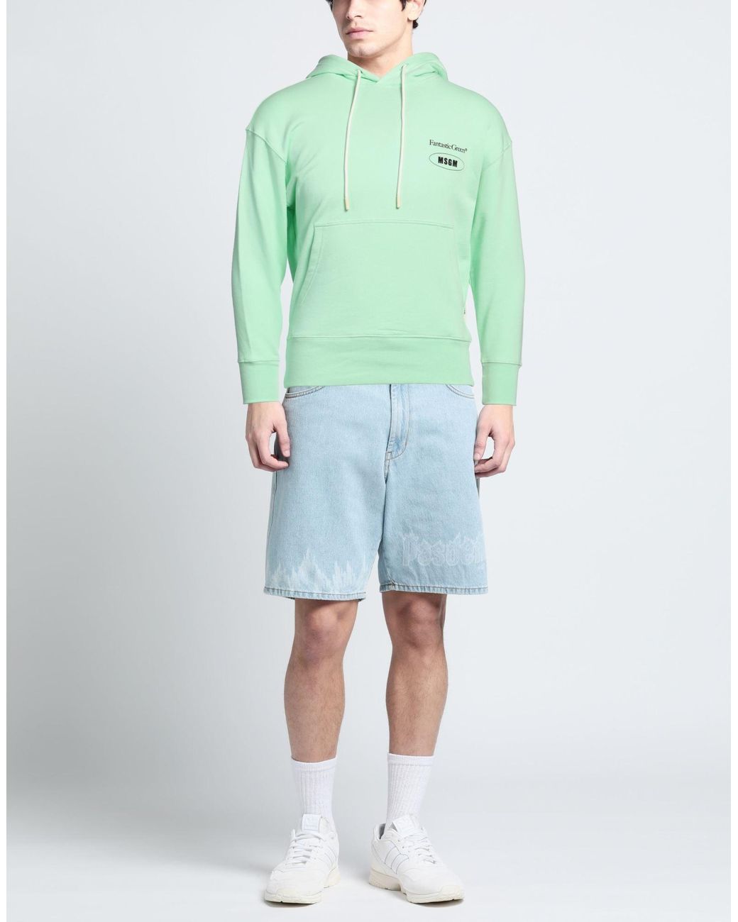 Sweat-shirt MSGM pour homme en coloris Green
