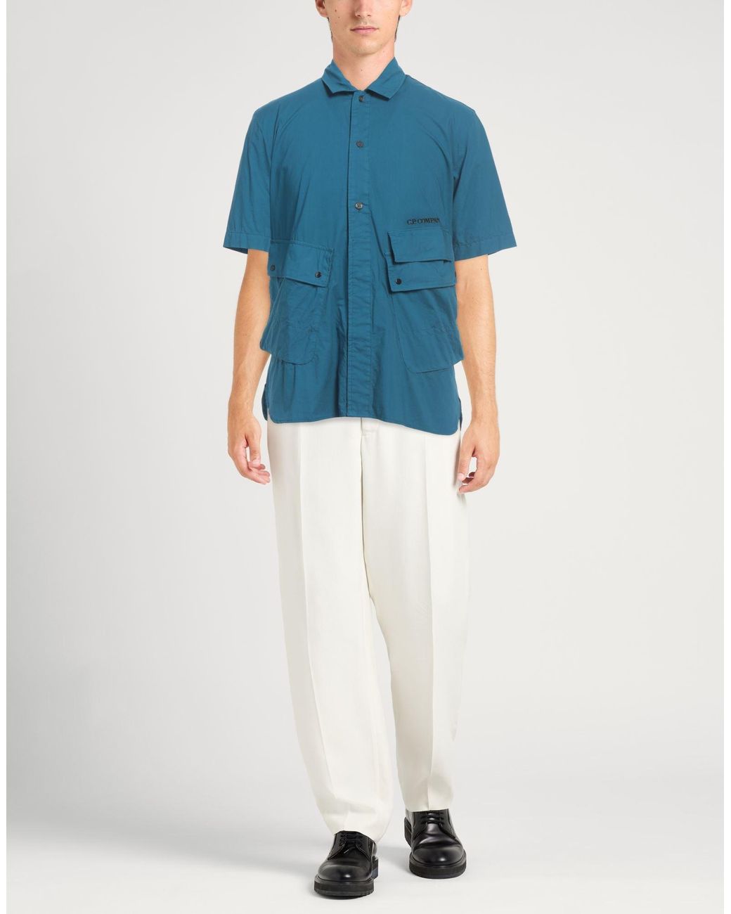 C P Company Blue Shirt for men