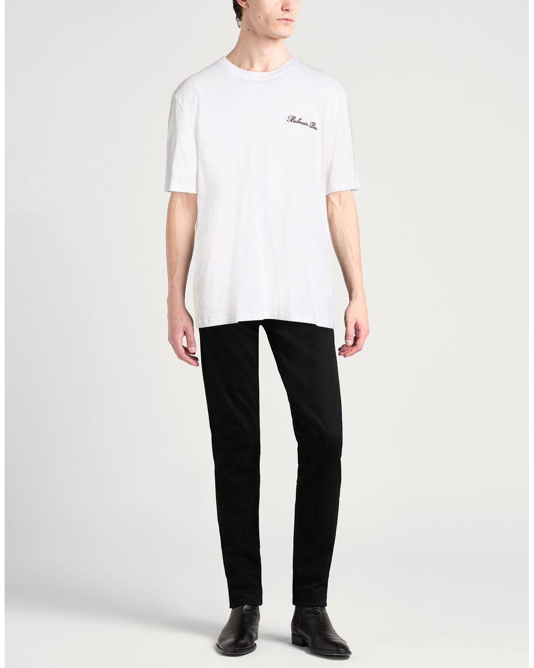Camiseta Balmain de hombre de color White