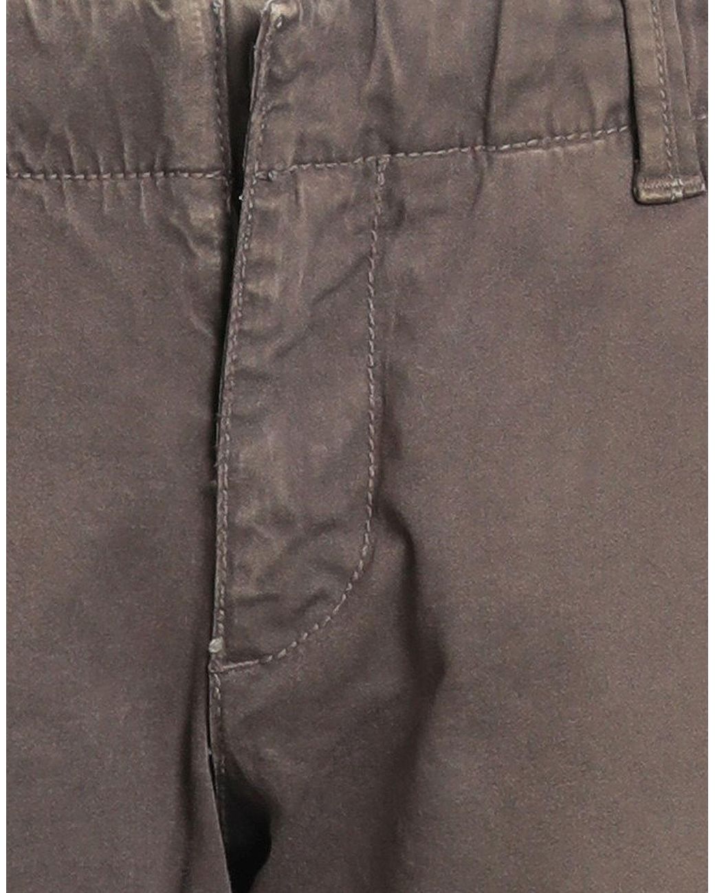 Jacob Cohen Gray Pants Cotton, Elastane