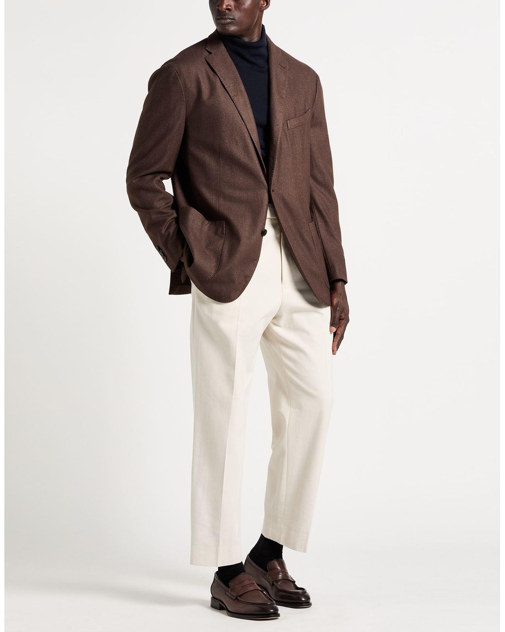 Blazer Boglioli pour homme en coloris Brown