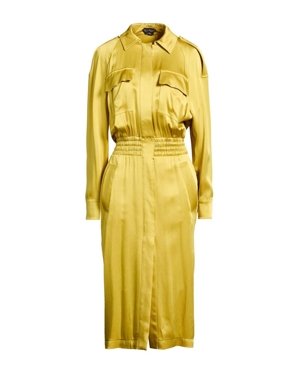 Tom Ford Yellow Midi Dresses