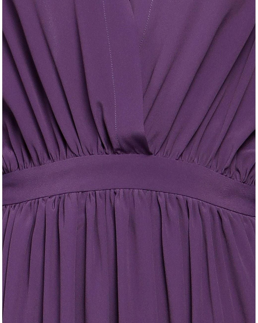 Grifoni Purple Mini Dress