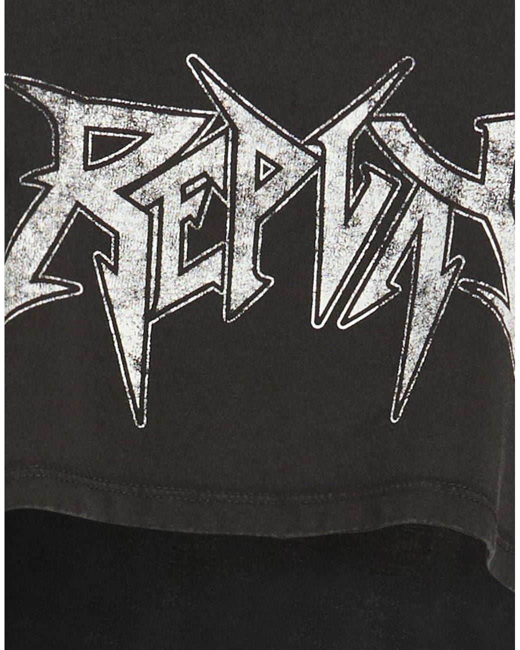 Replay Black Top Cotton