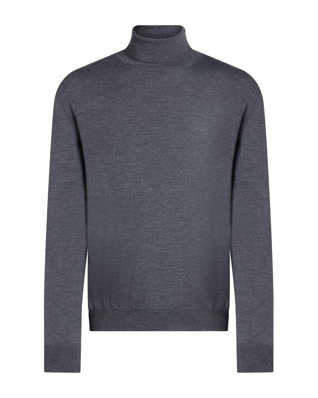 Tagliatore Blue Turtleneck for men