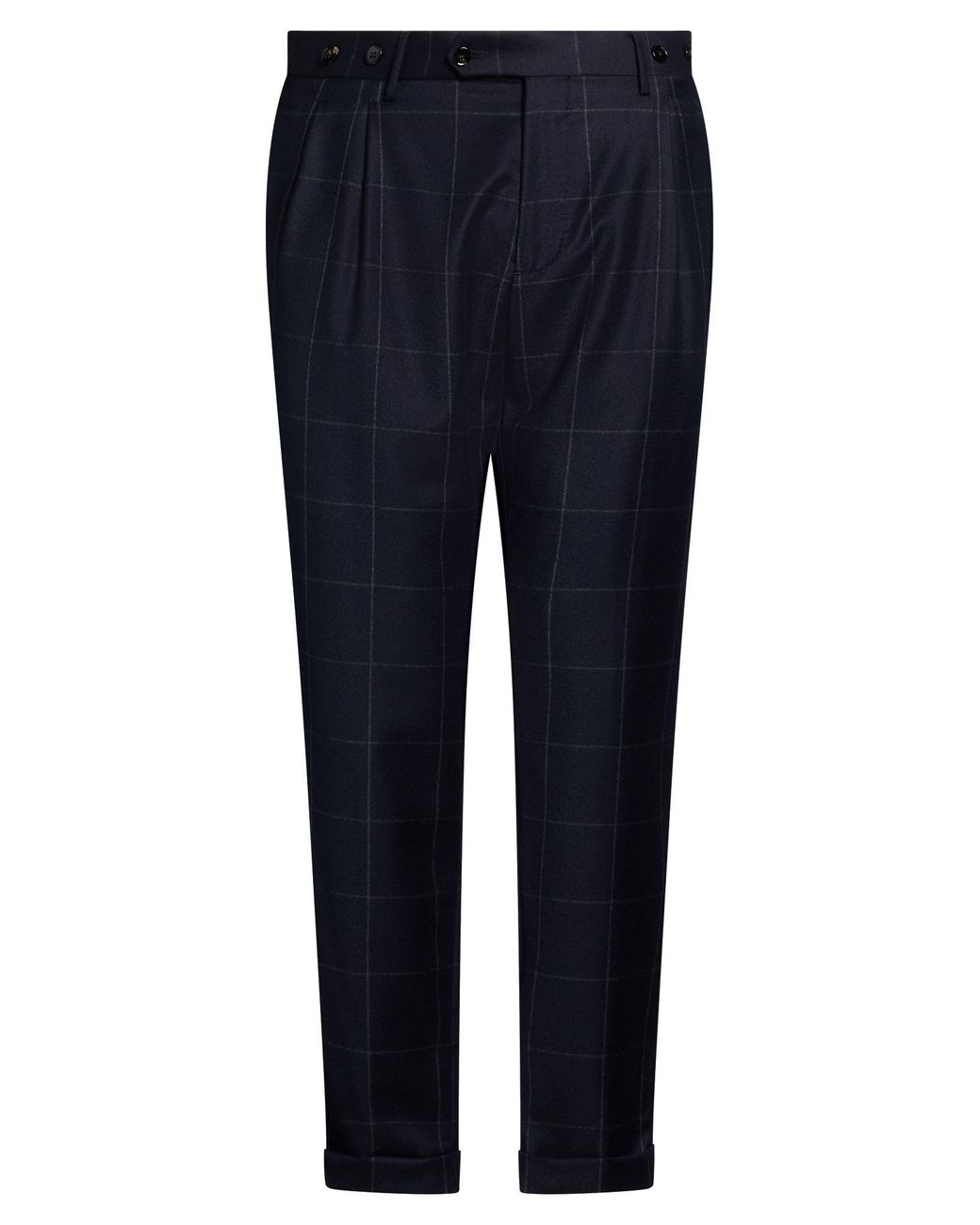 Berwich Blue Midnight Pants Virgin Wool for men