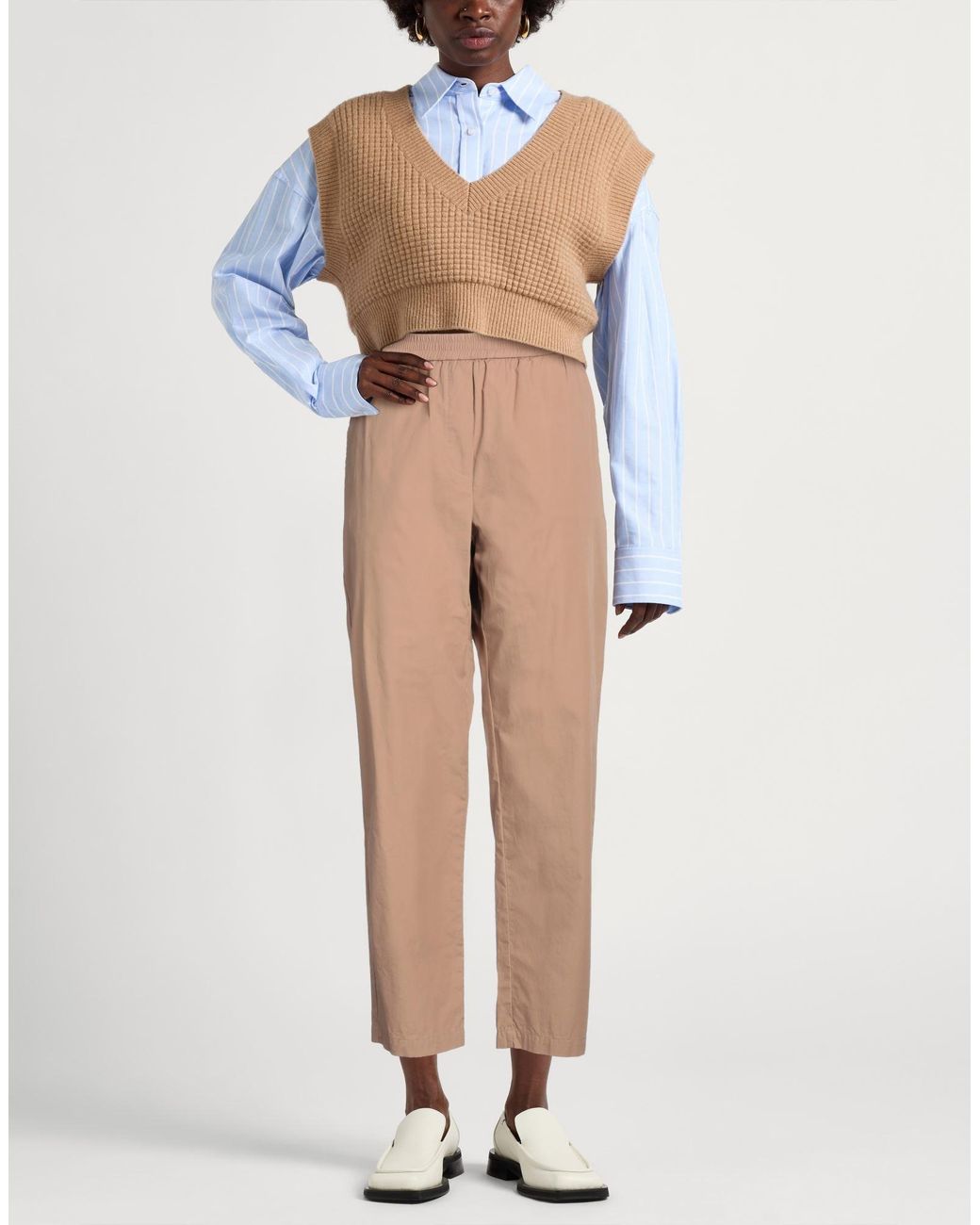8pm Natural Pants Cotton