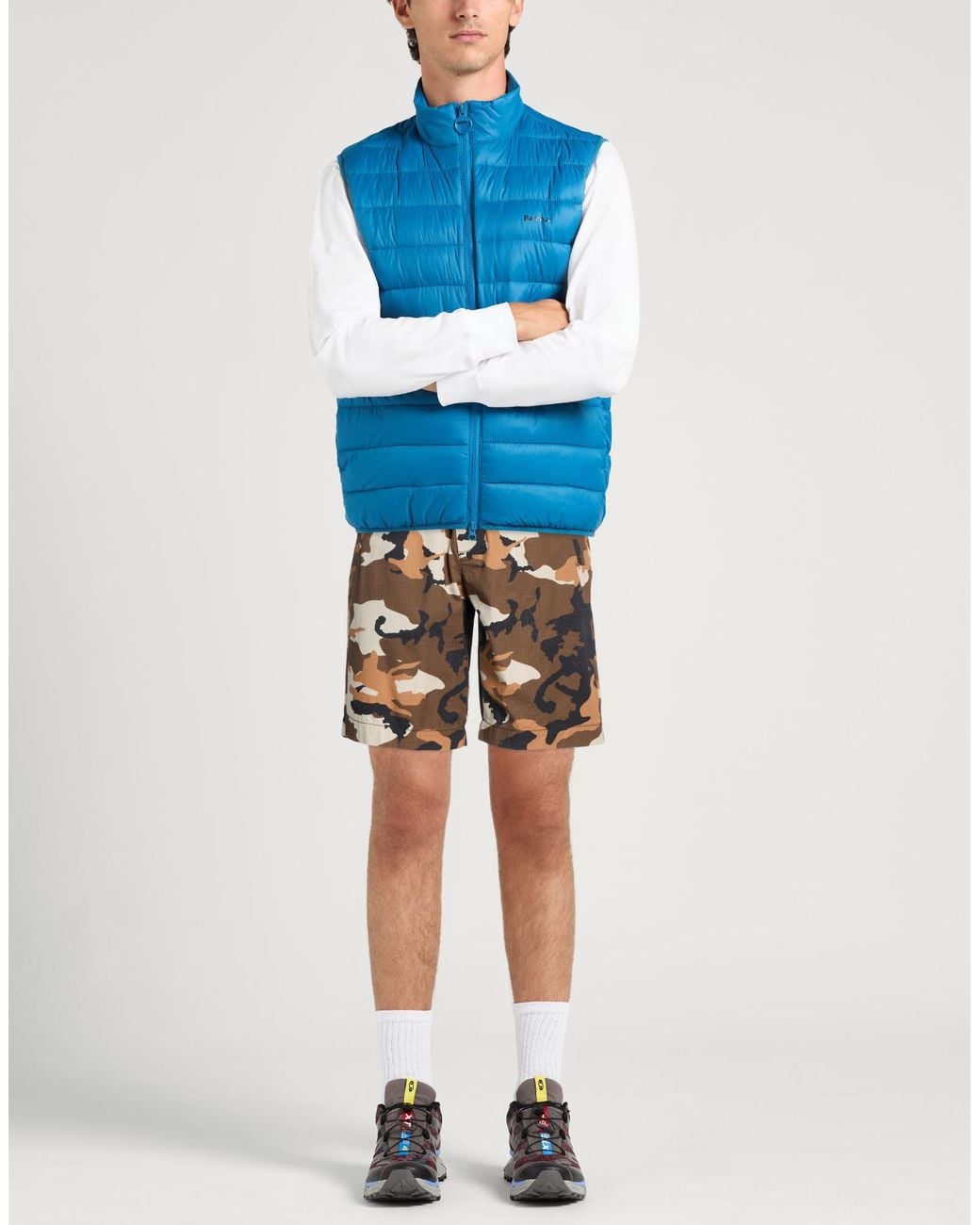 WOOD WOOD Brown Shorts & Bermuda Shorts Cotton, Polyester for men