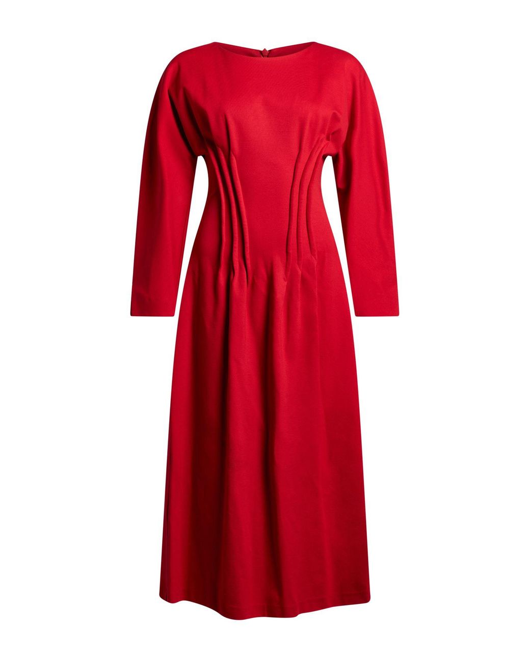 MEIMEIJ Red Midi Dress