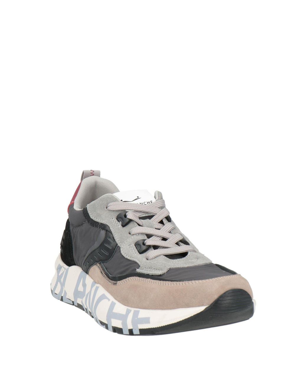 Voile Blanche White Sneakers Leather, Nylon for men