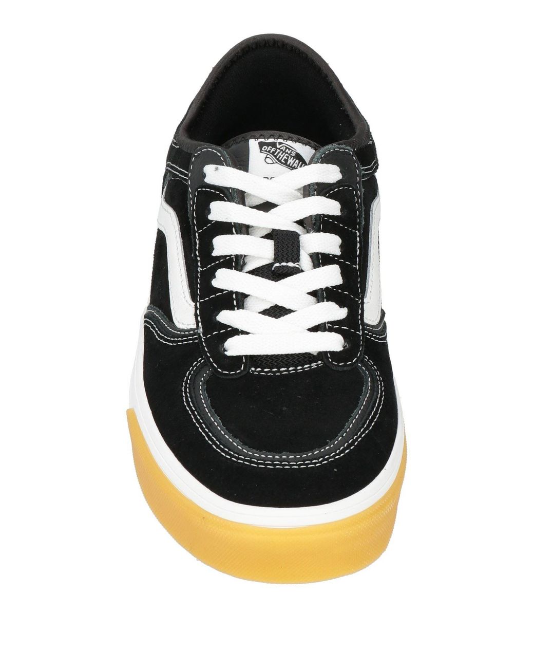 Vans Black Sneakers Leather for men
