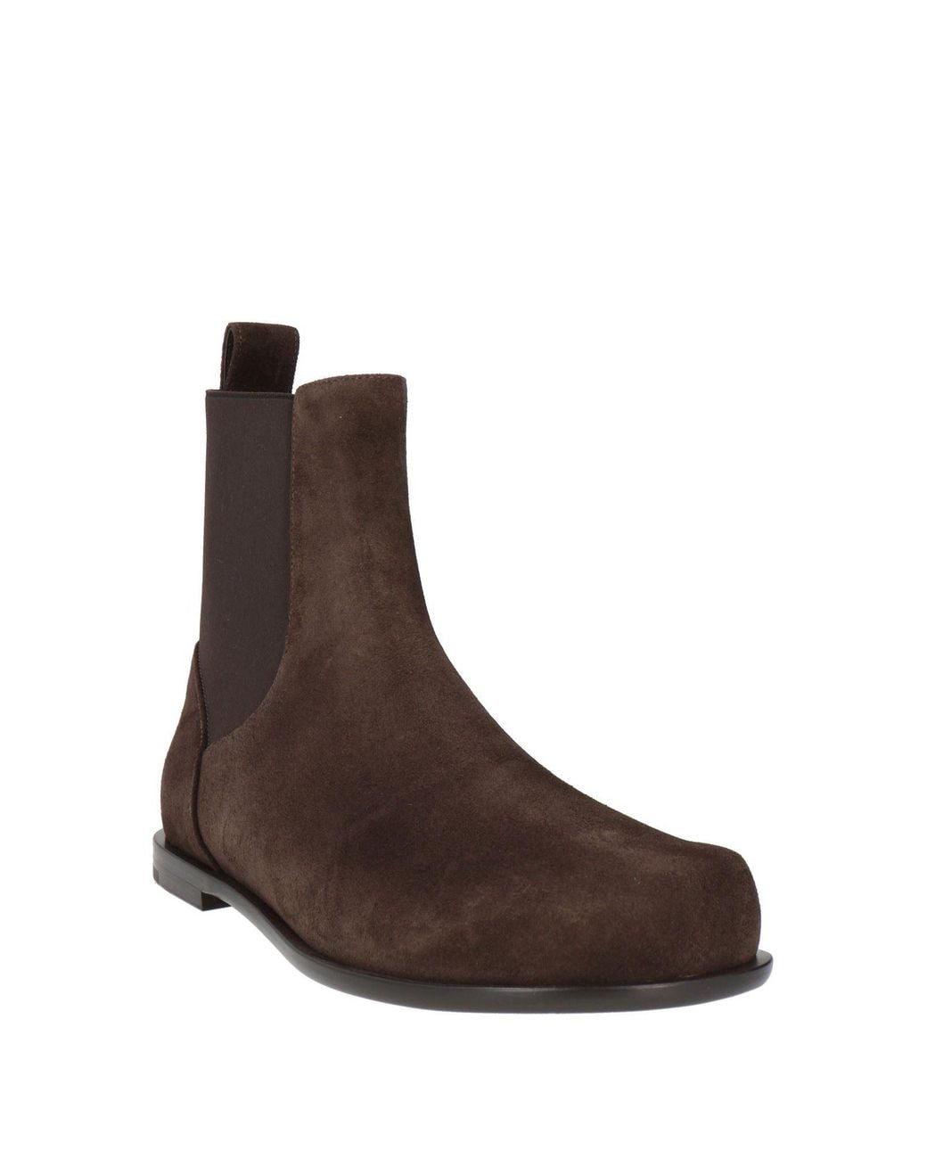 Fendi Brown Ankle Boots Leather for men