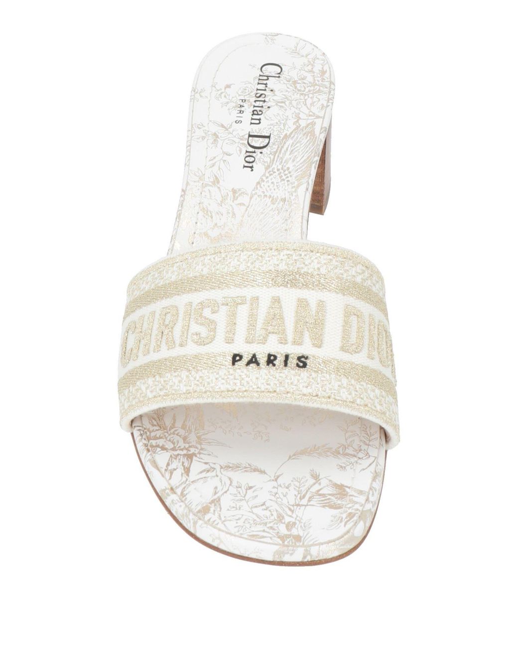 Dior Natural Sandals