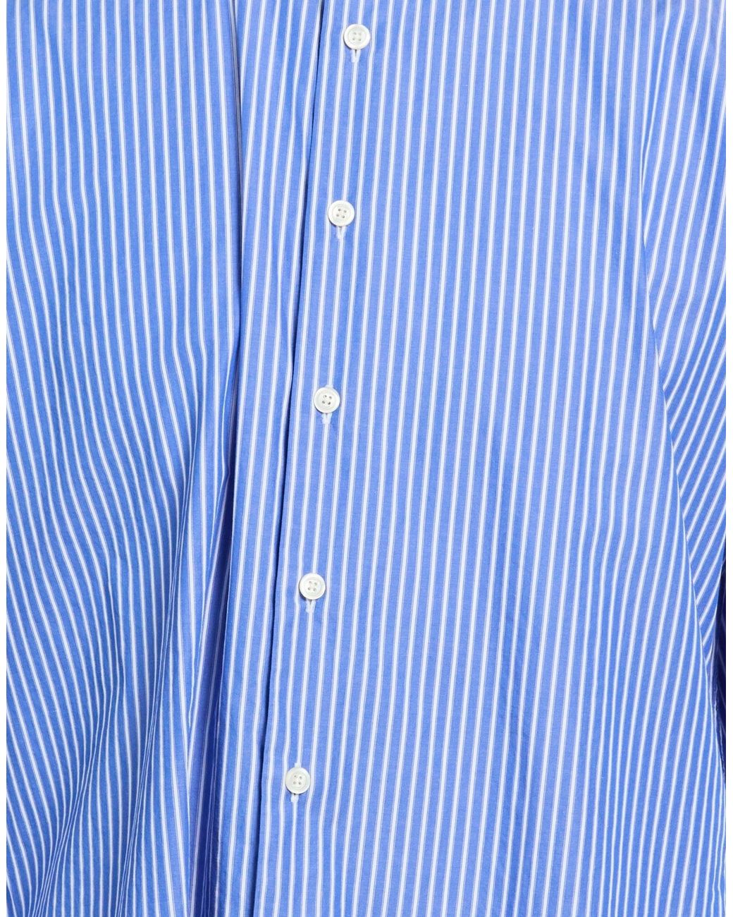 Hackett Blue Shirt Cotton for men