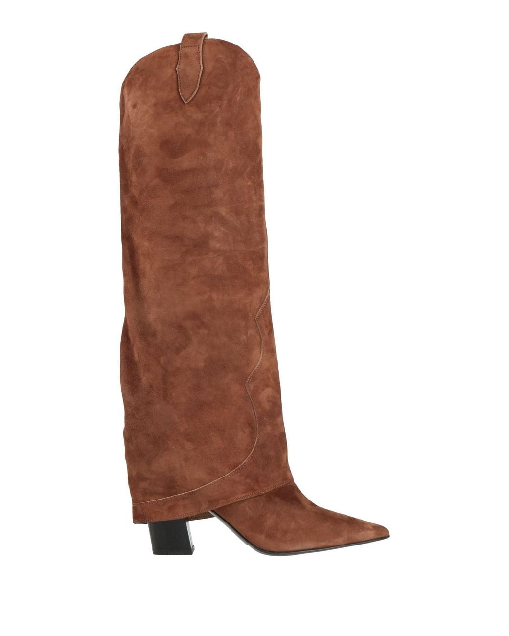Marc Ellis Brown Boot Leather