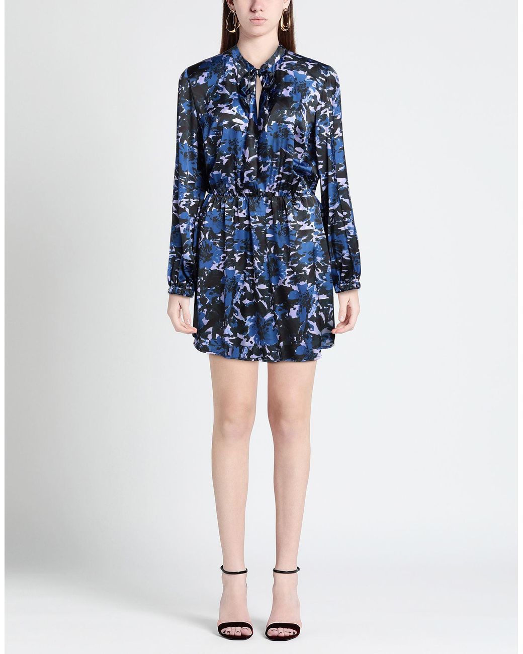 Gaelle Paris Blue Mini Dress