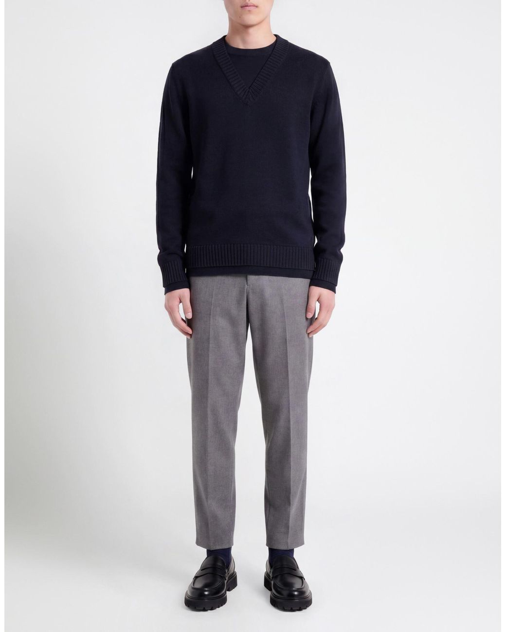 Alpha Studio Pullover in Blue für Herren