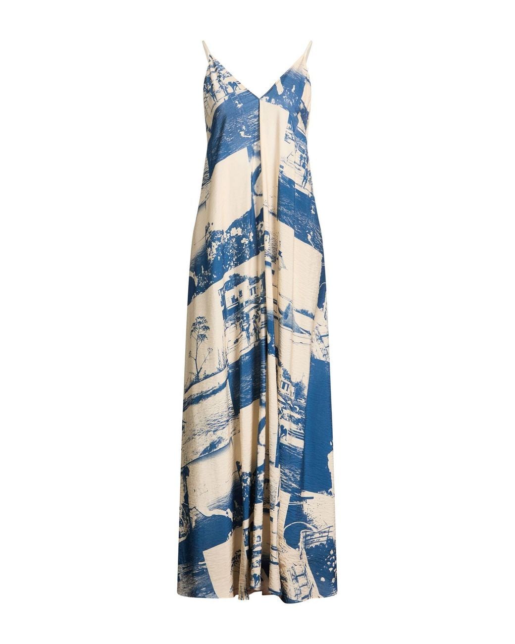 Alysi Blue Maxi Dresses