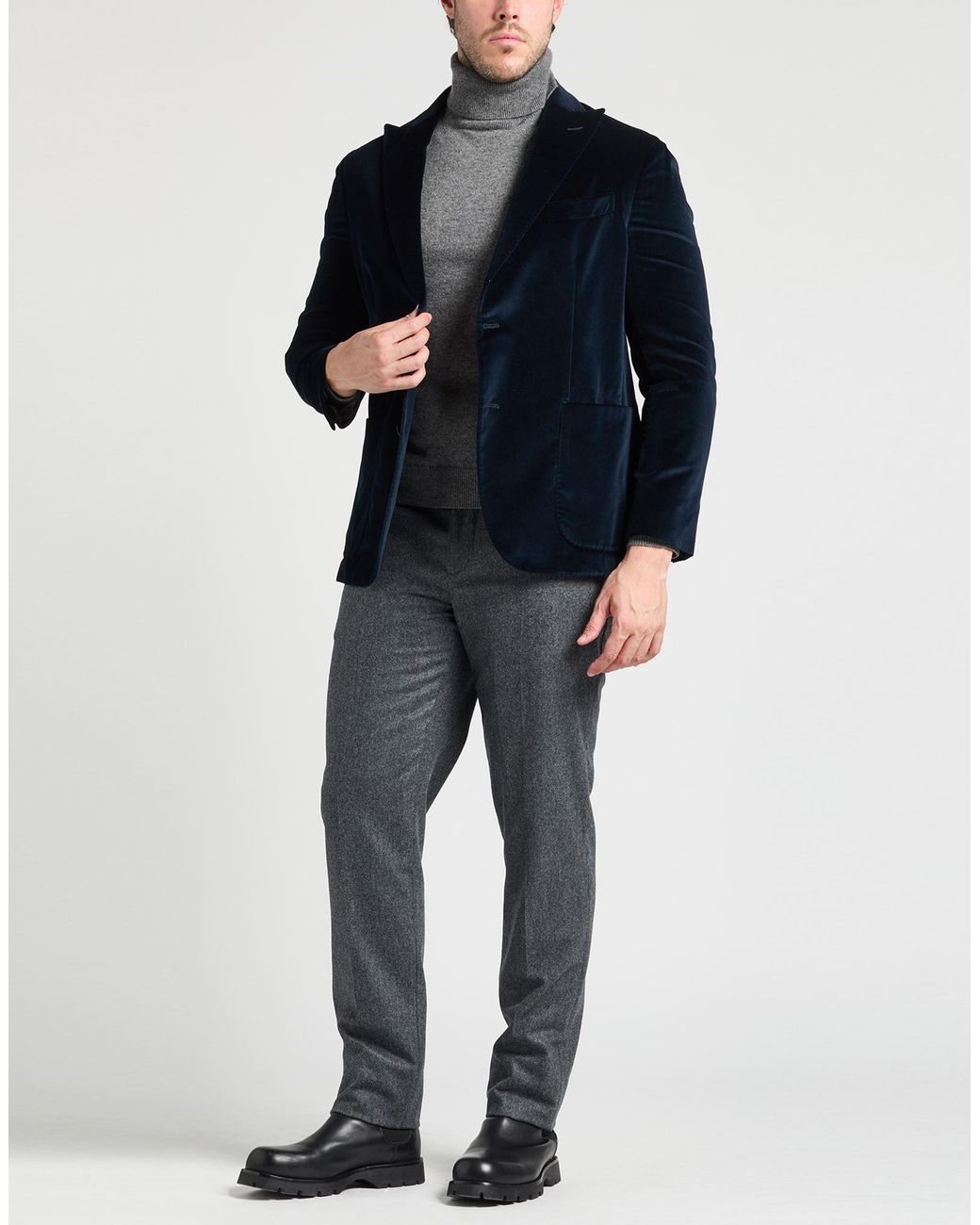 Boglioli Blue Blazer for men