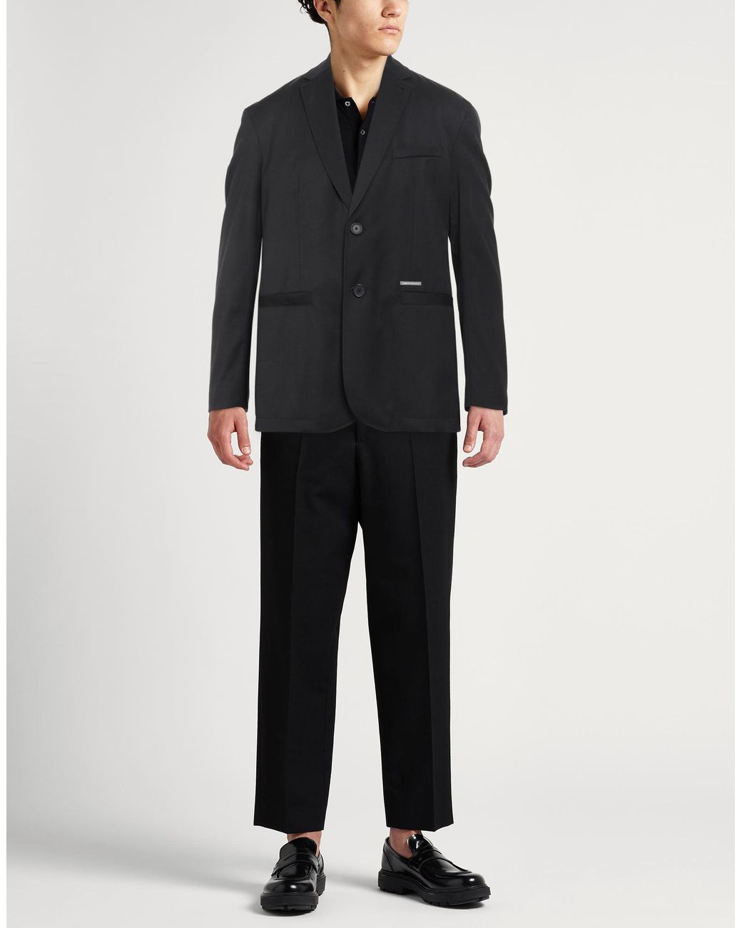 ARMANI EXCHANGE Black Blazer for men
