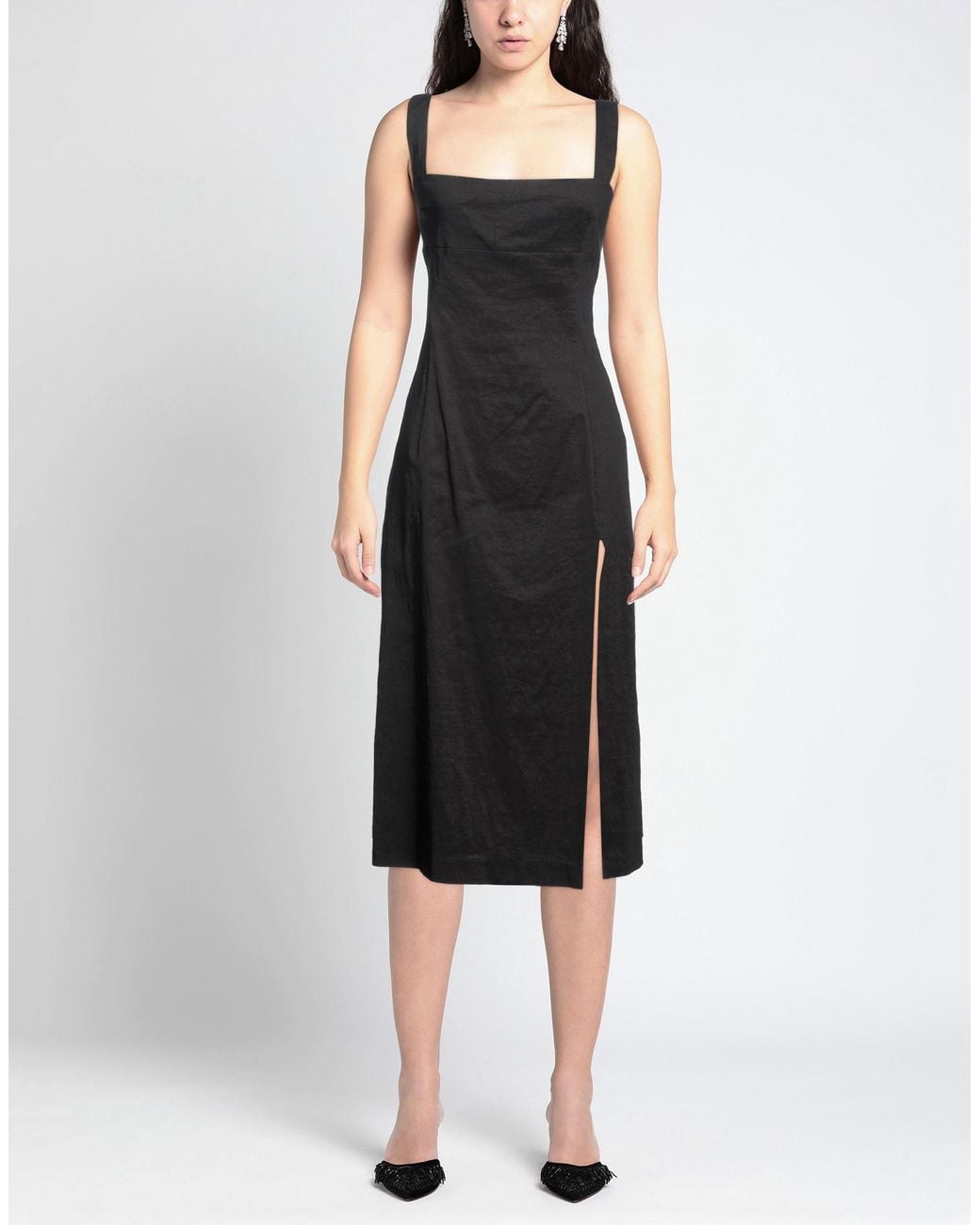 Pinko Black Midi Dress