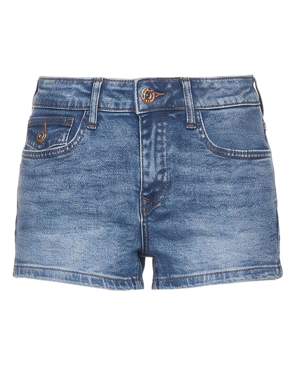 True Religion Blue Denim Shorts