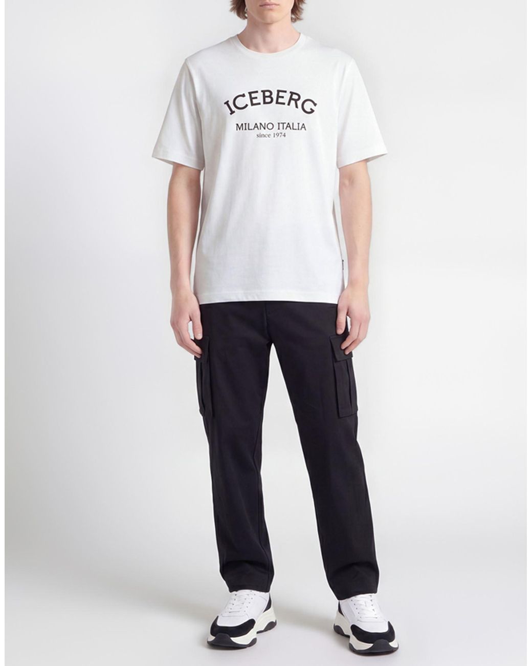 Iceberg White T-Shirt for men