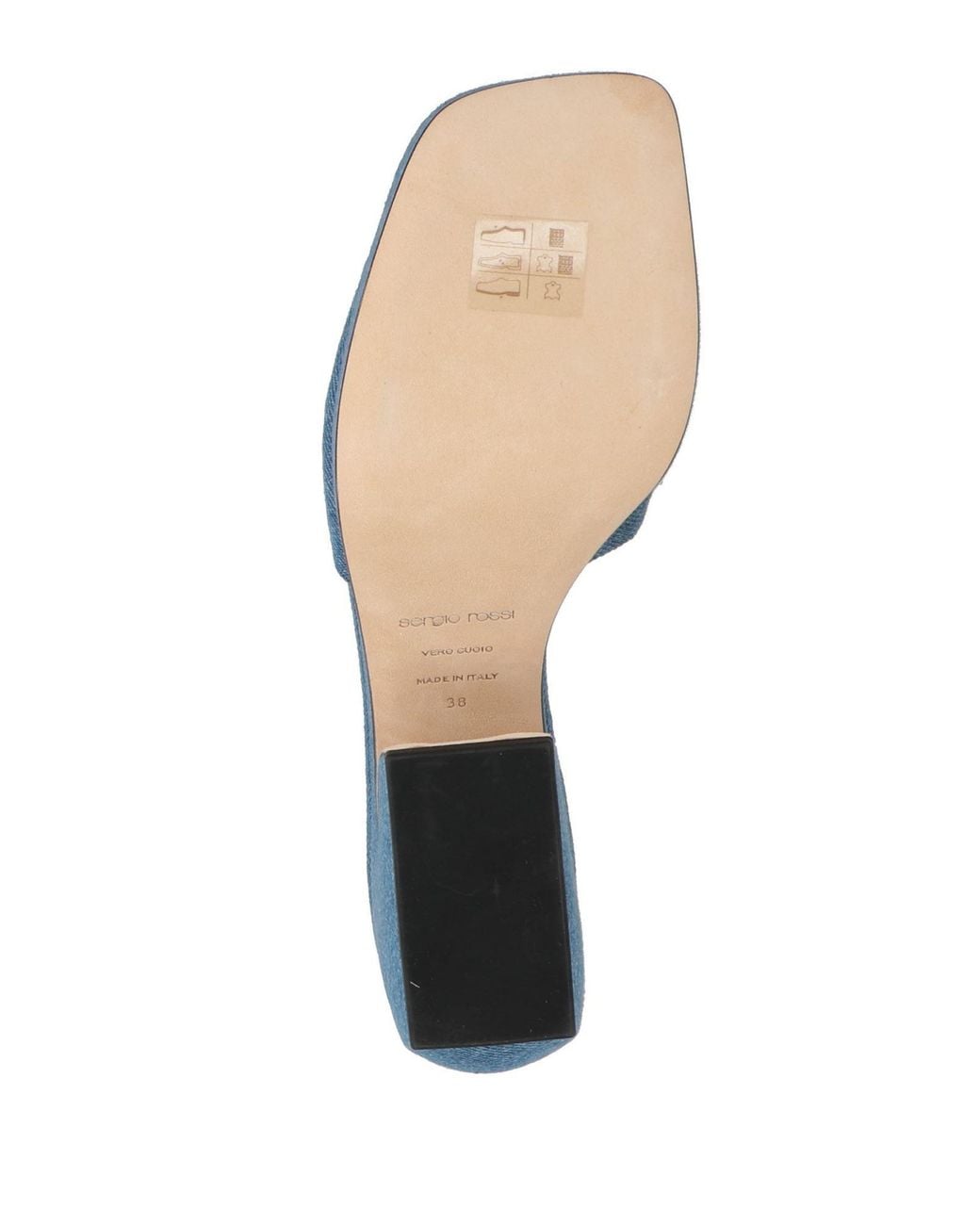 Sergio Rossi Blue Sandals