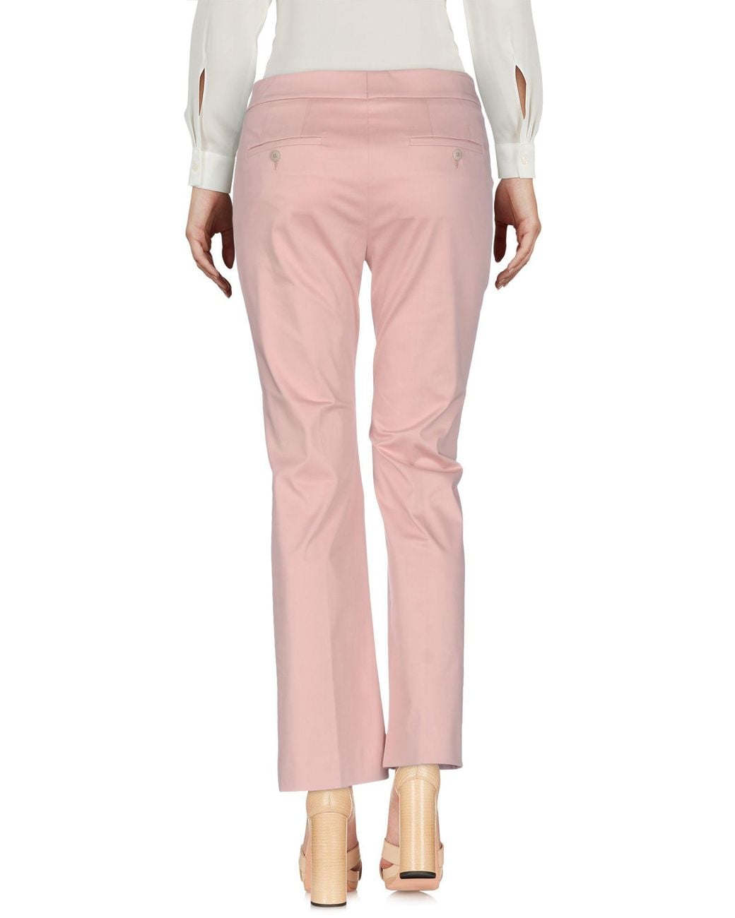 Incotex Pink Pants Cotton, Elastane