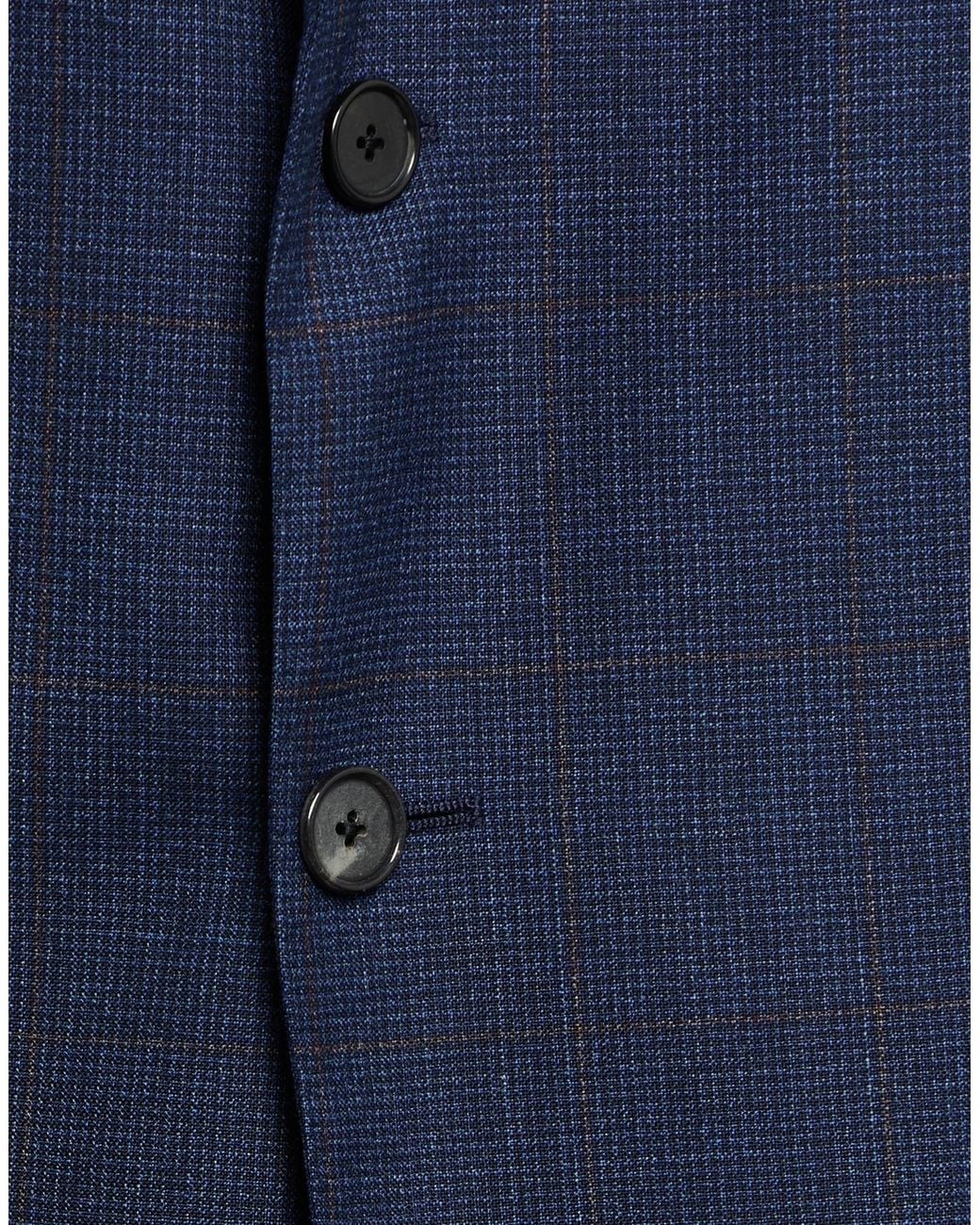 Lardini Blue Suit Wool for men