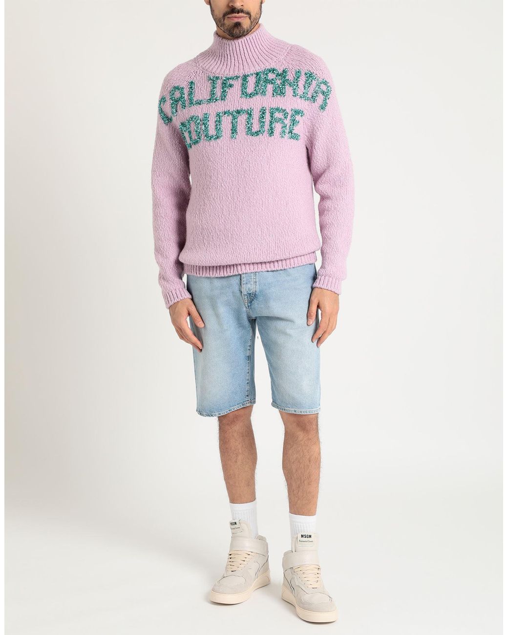 DIOR x ERL Pink Turtleneck for men