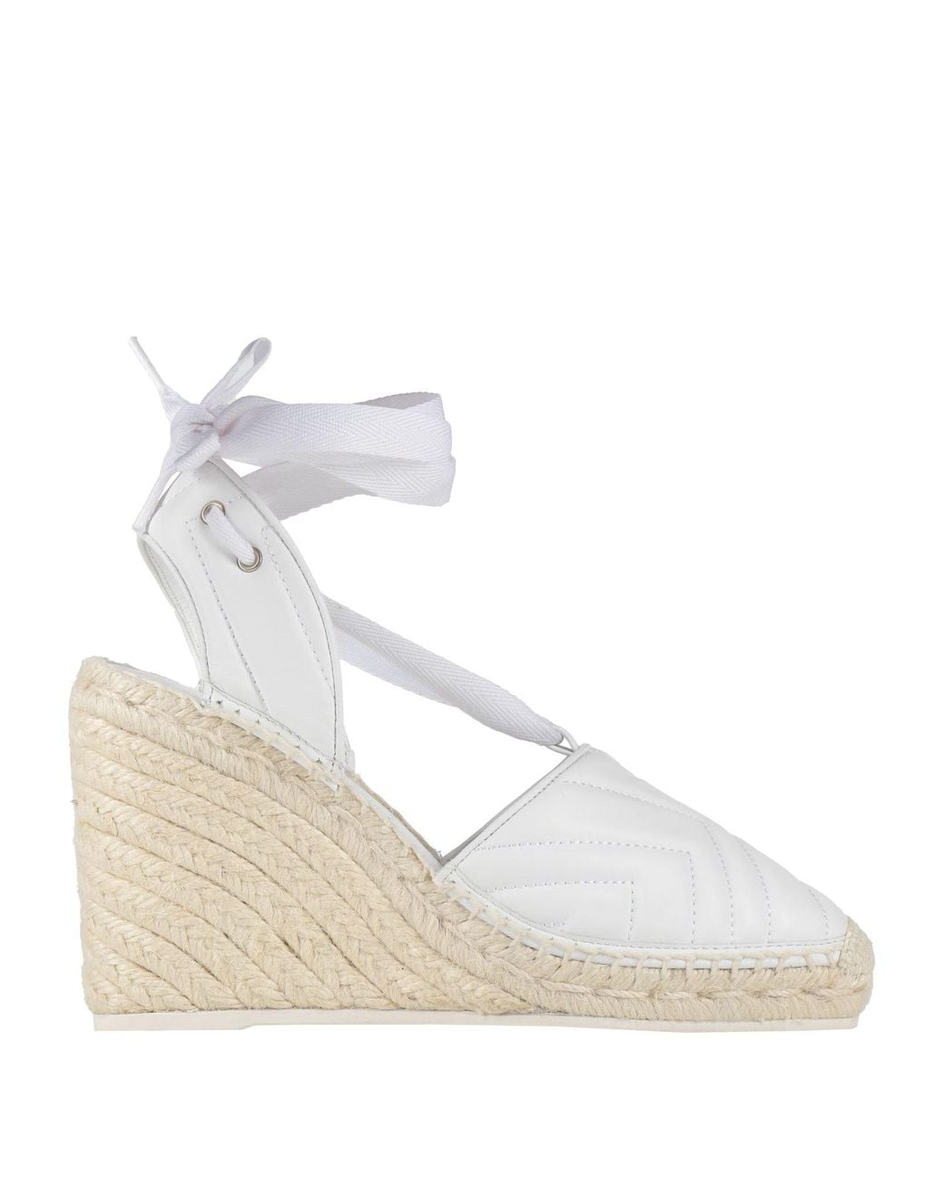 Paloma Barceló White Espadrilles