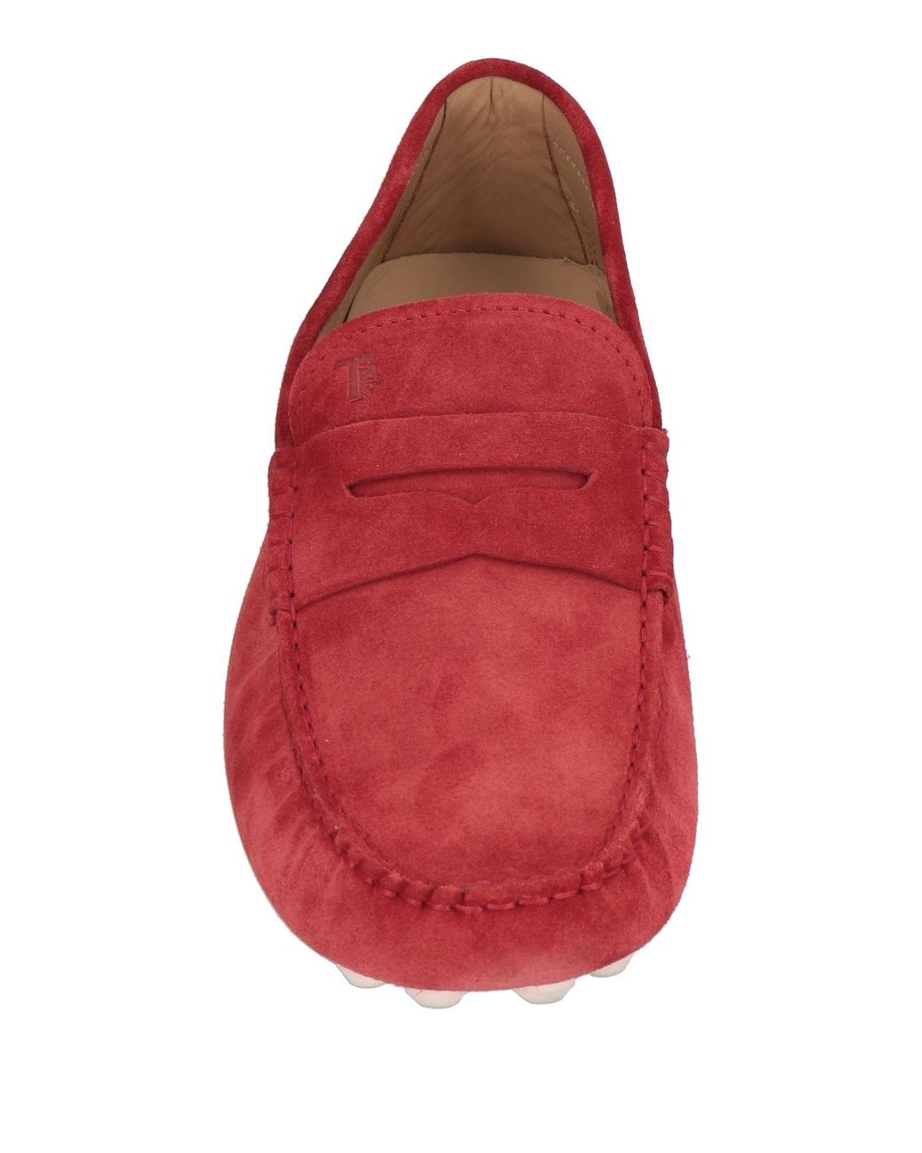 Tod's Red Loafers for men