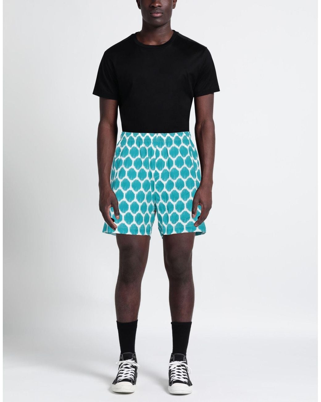 Amaranto Blue Shorts & Bermuda Shorts Cotton for men