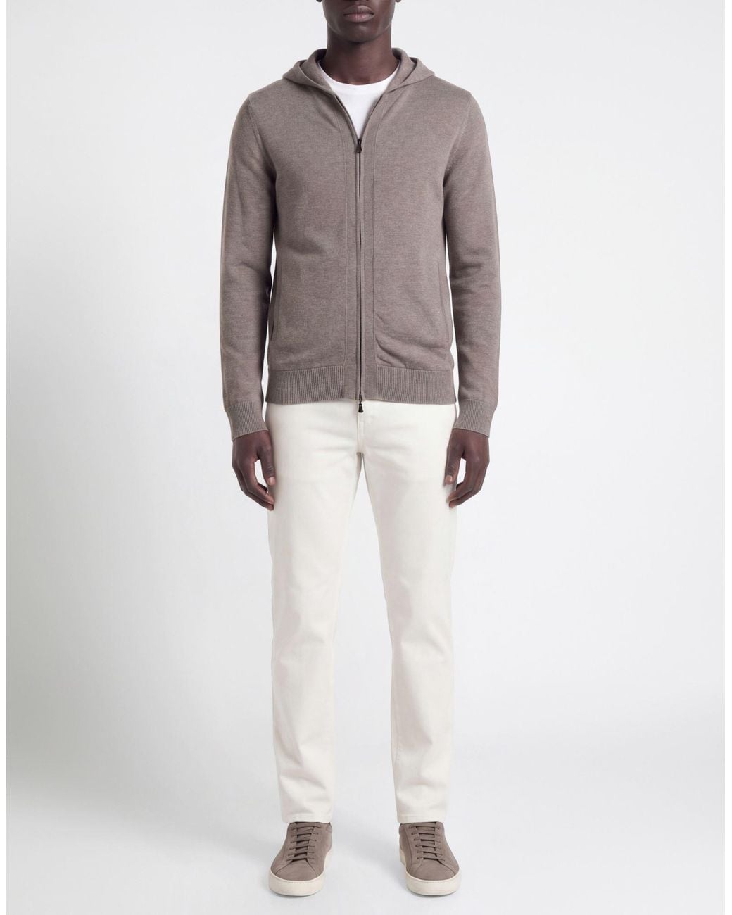 Cardigan Alpha Studio pour homme en coloris Brown